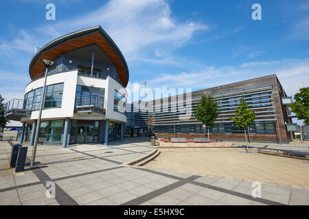 Boathouse Business Centre Nene Parade Wisbech Fenland Cambridgeshire UK Stock Photo