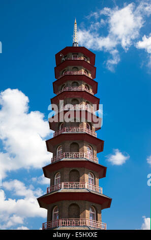 The Pagoda at Kew Gardens - London, England Stock Photo