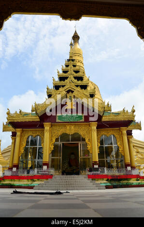 Shwemawdaw Paya Pagoda is a stupa located in Bago, Myanmar  It is often referred to as the Golden God Temple