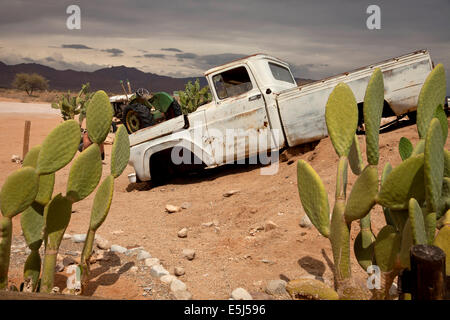 car wreck in the desert of Solitaire, Namibia, Africa Stock Photo - Alamy