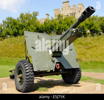 Britains Deetail - WW2 - Anglais - Canon 25 PDR Gun Howitzer Neuf sur Carte Présentoir (réf 9704