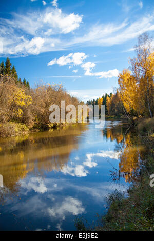 landscape river with blue sky,beautiful scenery Stock Photo - Alamy
