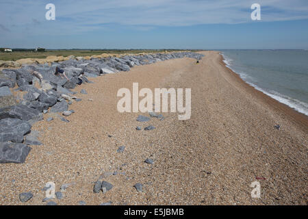 Deal sea flood defences Kent UK England Europe Stock Photo