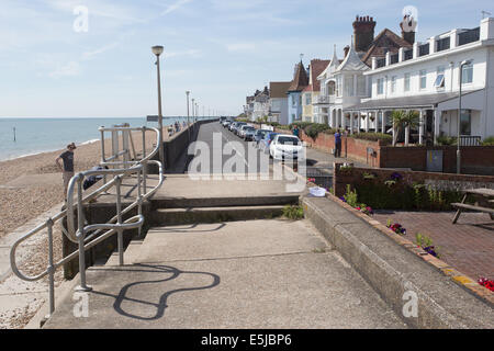 Deal sea flood defences Kent UK England Europe Stock Photo