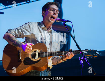 July 20, 2014 - Ferndale, MI, U.S - JUSTIN TOWNES EARLE performs in Ferndale, Michigan. (Credit Image: © Alexis Simpson/ZUMA Wire) Stock Photo