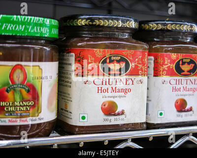 Kalustyan's Indian Spice Shop is a specialty store in Murray Hill, New York City, USA Stock Photo