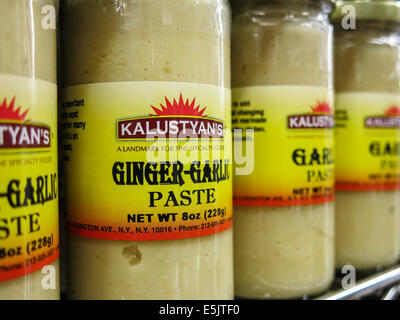 Kalustyan's Indian Spice Shop is a specialty store in Murray Hill, New York City, USA Stock Photo