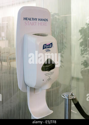 Purell Public Hand Sanitizer, USA Stock Photo