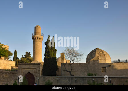 Shirvanshah's palace complex, Old City, Baku, Azerbaijan Stock Photo