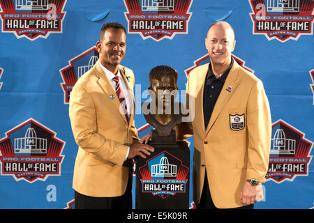 Jim Kelly, Andre Reed, Pro Football Hall of Fame, AP photo