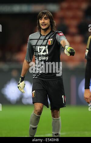 Milan, Italy. 23rd Nov, 2013. Mattia Perin (Genoa) Football/Soccer : Italian 'Serie A' match between AC Milan 1-1 Genoa at Stadio Giuseppe Meazza in Milan, Italy . © AFLO/Alamy Live News Stock Photo