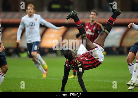 Milan, Italy. 23rd Nov, 2013. Mario Balotelli (Milan) Football/Soccer : Italian 'Serie A' match between AC Milan 1-1 Genoa at Stadio Giuseppe Meazza in Milan, Italy . © AFLO/Alamy Live News Stock Photo