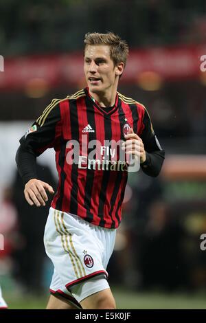 Milan, Italy. 23rd Nov, 2013. Valter Birsa (Milan) Football/Soccer : Italian 'Serie A' match between AC Milan 1-1 Genoa at Stadio Giuseppe Meazza in Milan, Italy . © AFLO/Alamy Live News Stock Photo