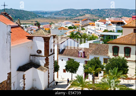 View from the Moorish fort at Silves, Algarve Portugal Stock Photo