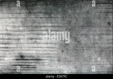 High quality colorful weathered wood wall background in natural faded grey white black paint pattern with aged grunge look Stock Photo