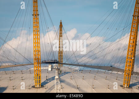 Walk On The O2 Rood People walking on the roof of the O2 Dome on the Up At The O2 walk in ...