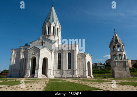Ghazanchetsots Cathedral, Sushi, unrecognized state of Nagorno-Karabakh Stock Photo