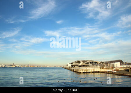 Japan landscape at Yokohama city , Japan Stock Photo