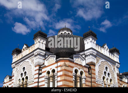 The Central Synagogue in Sofia, Bulgaria Stock Photo