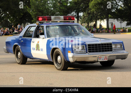 Canada, historic Police car, RCMP police car Stock Photo, Royalty Free ...