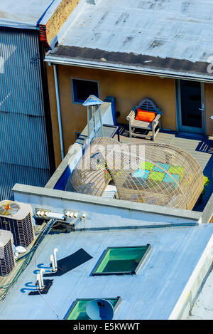 creative uses for rooftops in downtown Philadelphia Stock Photo - Alamy