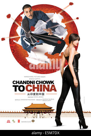 CHANDNI CHOWK TO CHINA, from left: Akshay Kumar, Deepika Padukone, 2009. ©Warner Bros./Courtesy Everett Collection Stock Photo