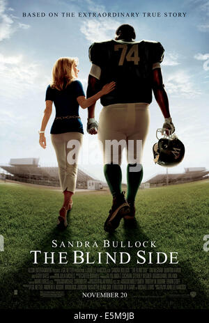 THE BLIND SIDE, from left: Sandra Bullock, Quinton Aaron, 2009. ©Warner Bros./Courtesy Everett Collection Stock Photo