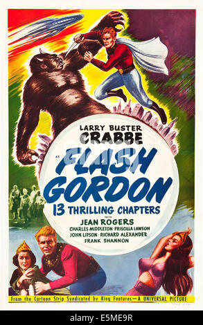FLASH GORDON Movie Still Serial Buster Crabbe Photo #?-148-EP11