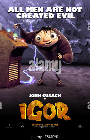 IGOR, Igor (voice: John Cusack), 2008. ©MGM/courtesy Everett Collection Stock Photo