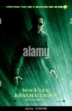 Matrix revolutions poster hi-res stock photography and images - Alamy