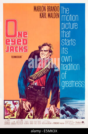 ONE-EYED JACKS, Marlon Brando, 1961. Stock Photo