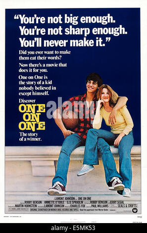 ONE ON ONE, Annette O'Toole, Robby Benson, 1977 Stock Photo - Alamy