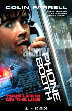 PHONE BOOTH, Colin Farrell, 2003, TM & Copyright (c) 20th Century Fox Film Corp. All rights reserved. Stock Photo