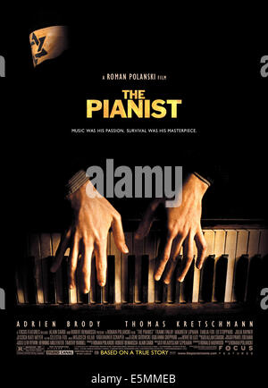 THE PIANIST, (aka LE PIANISTE), 2002. ©Focus Features/courtesy Everett Collection Stock Photo