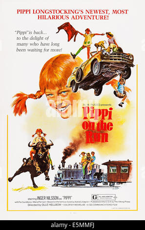 Pippi Calzelunghe e i Pirati di Taka-Tuka, Original Vintage Poster