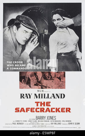 THE SAFECRACKER, Ray Milland, 1958 Stock Photo - Alamy