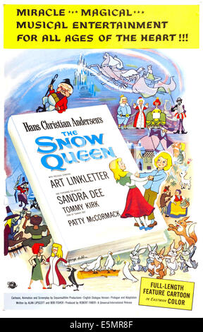 THE SNOW QUEEN, (aka SNEZHNAYA KOROLEVA), US poster art, 1957. Stock Photo