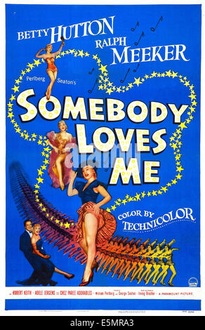 SOMEBODY LOVES ME, Ralph Meeker, 1952 Stock Photo - Alamy