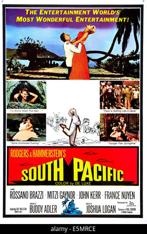 South pacific musical poster hi-res stock photography and images