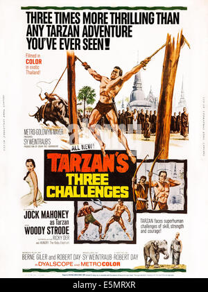 Tarzan's three challenges hi-res stock photography and images - Alamy