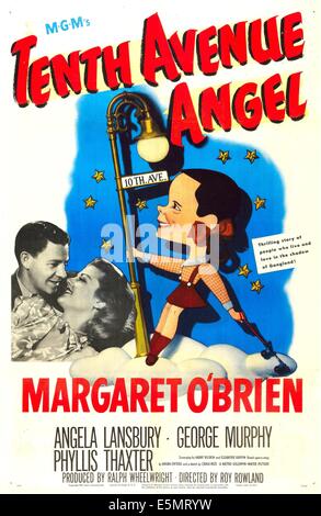 TENTH AVENUE ANGEL, from left, Connie Gilchrist, Margaret O'Brien