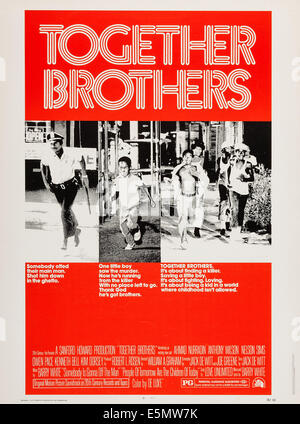 TOGETHER BROTHERS, US poster art, 1974. TM & Copyright ©20th Century Fox Film Corp. All rights reserved/courtesy Everett Stock Photo