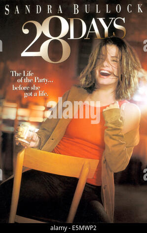 28 DAYS, Sandra Bullock, 2000. ©Columbia Pictures/courtesy Everett Collection Stock Photo