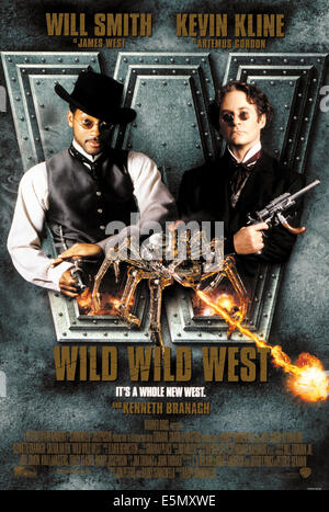 WILD WILD WEST, Will Smith, Kevin Kline, 1999, (c) Warner Brothers/courtesy Everett Collection Stock Photo