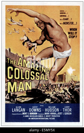 THE AMAZING COLOSSAL MAN, Glenn Langan, 1957 Stock Photo - Alamy