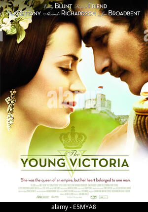 THE YOUNG VICTORIA, from left: Emily Blunt, as Victoria, Rupert Friend, as Prince Albert, 2009. ©Momentum Pictures/Courtesy Stock Photo