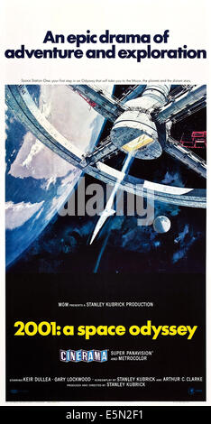 2001-a-space-odyssey-us-poster-1968-stock-photo-alamy
