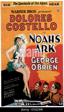 NOAH'S ARK, left: Dolores Costello, 1928. Stock Photo