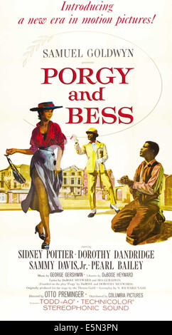 PORGY AND BESS, Sidney Poitier, Dorothy Dandridge, 1959 Stock Photo - Alamy