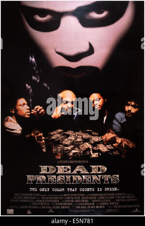 DEAD PRESIDENTS, from left: Larenz Tate, Keith David, Chris Tucker, Freddy Rodriguez, 1995, © Buena Vista/courtesy Everett Stock Photo